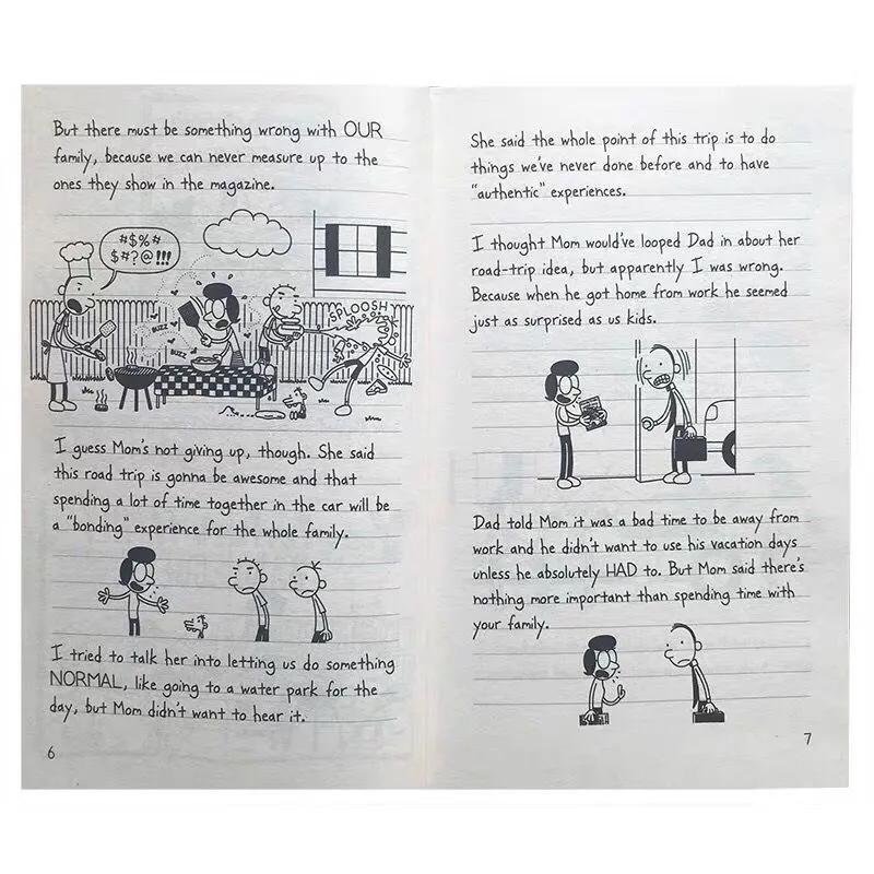 Selecteer willekeurig één boek Diary of Wimpy Kid Engelse Boek Diary of Wimpy Kid Doos Kinderfictie Boeken