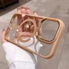 iphone 17 Transparent Magsafe Magnetic Case For iPhone 16 15 14 13 12 11 Pro Max Plus mini Wireless Charging Hard Protect Cover