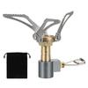 45g Superleichter Mini-Taschen-Outdoor-Kochbrenner Faltbarer Camping-Gaskocher 3000W