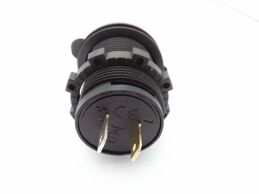 

Новый 1 комплект 3,6 А USB Мотоцикл Быстрая зарядка 3.0 Автомобильный адаптер зарядного устройства 12 В-24 В Черный