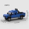 Stadt MOC Auto Geschwindigkeit Fahrzeug Super Rennfahrer Pickup Truck Modell Bausteine Ziegel Renntechnik Kreatives Garagen Set Rallye Spielzeug