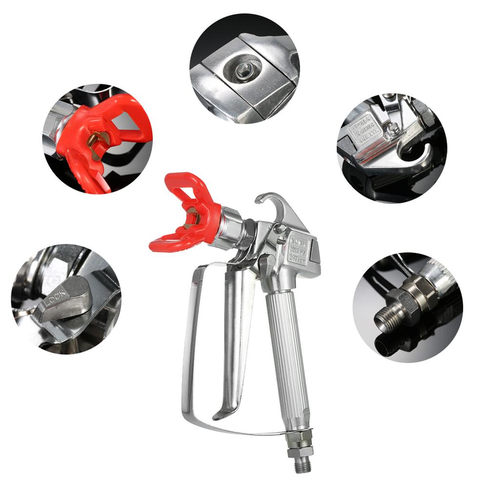 High Efficiency 3600PSI High Pressure Airless Paint Spray Tool With Nozzle Guard for Wagner Titan