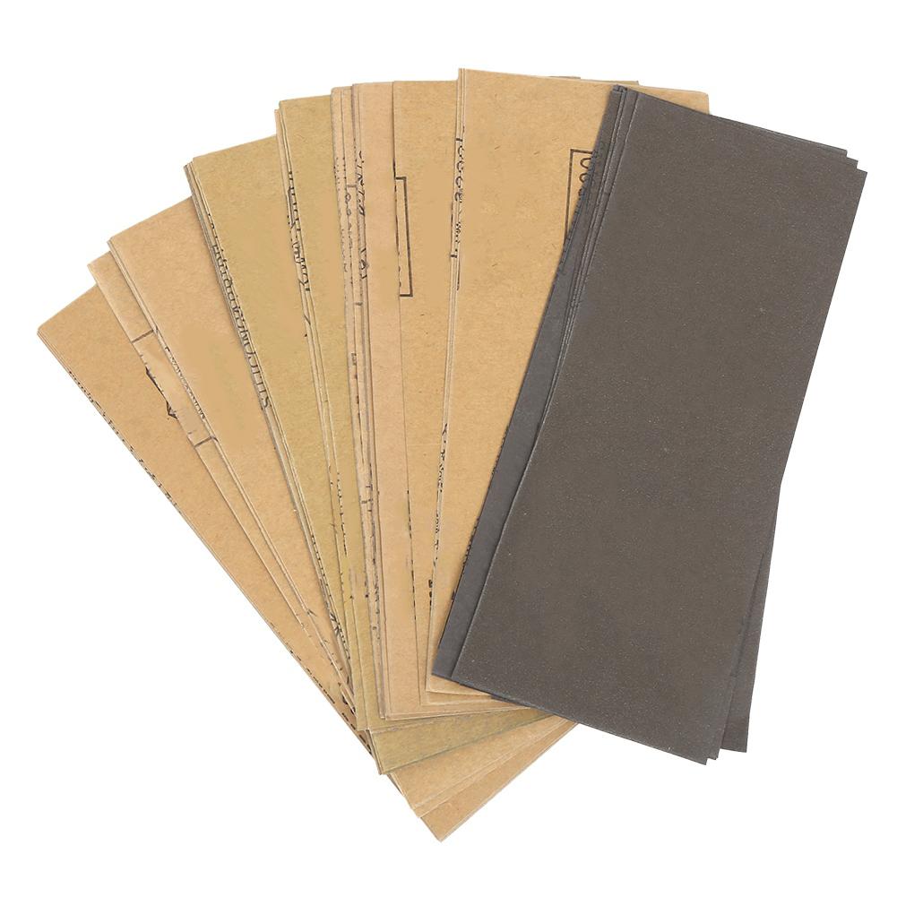 36pcs 400#3000# Sandpaper Grinding Polishing Sanding Abrasive Paper Sheets Set
