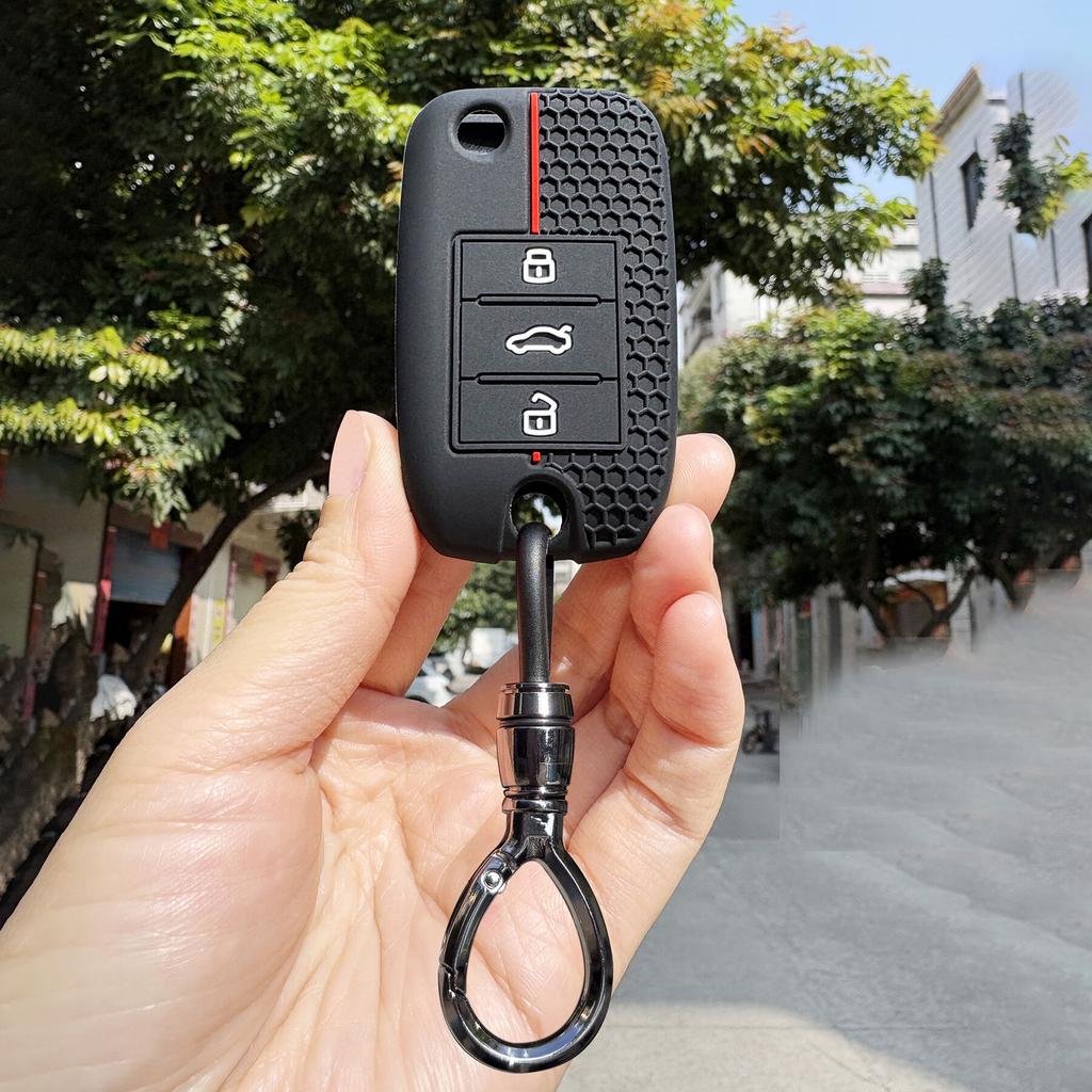 Silicone Keychain Key Case For Mg Zs Gs Mg6 E-Mg6 Emg6 Mg 5 Zs Gt Gs 350 360 750 Roewe Rx5 Key Cover Caps Holder
