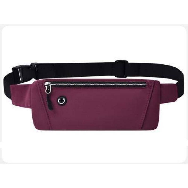 Multifunctional Waterproof Running Waist Bag for Men & Women - Elastic & Invisible Design for Fitness & Marathon.
