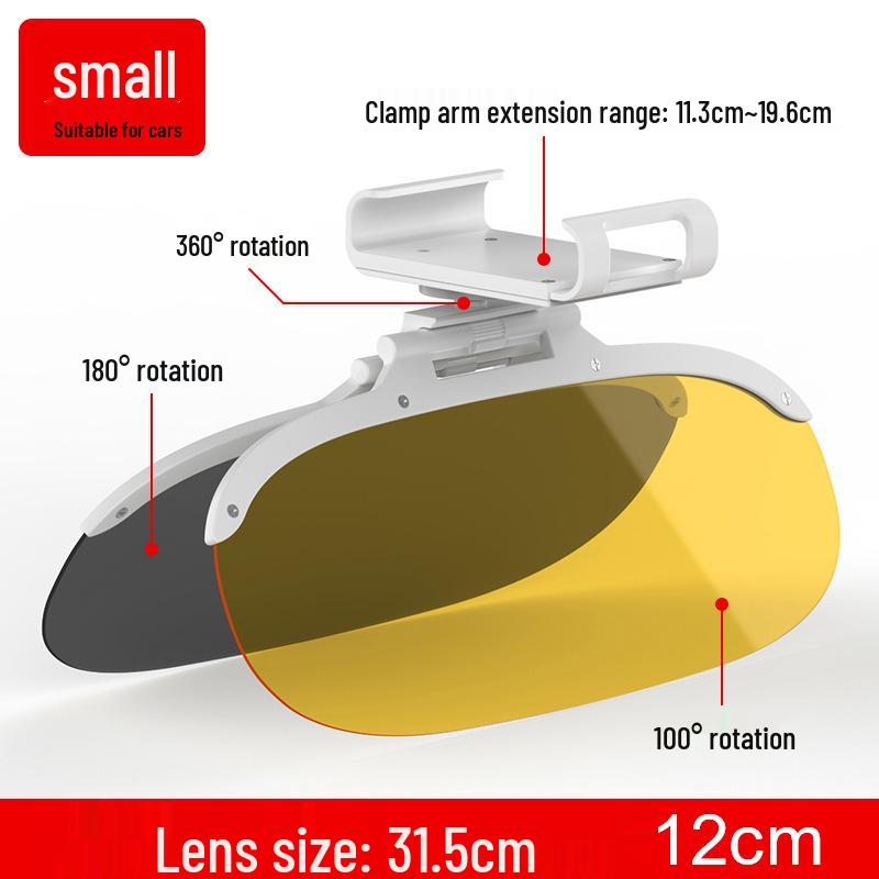 Day & Night Anti-Glare Sun Visor for Driving