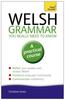 The Welsh Grammar You Really Need To Know: Teach Yourself Book