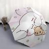 1pc Sanrio Resting Cinnamoroll Pattern Automatic 3-Fold Umbrella Design, Cute Cartoon Pattern, Portable Outdoor Umbrella, Perfect, Holiday Gift for fa