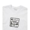 Thisisneverthat Caution Sign Tee White