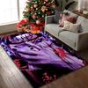 Naruto Rug Ideal for Reading Room, Multi-purpose Office Chair Sofa Carpet, Anti-slip Printed Home Area Rug