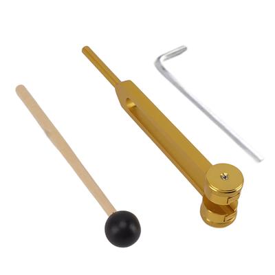 Diapason Curativo 128Hz Alleviare Diapason in Lega di Alluminio con Martello per Famiglia Amici