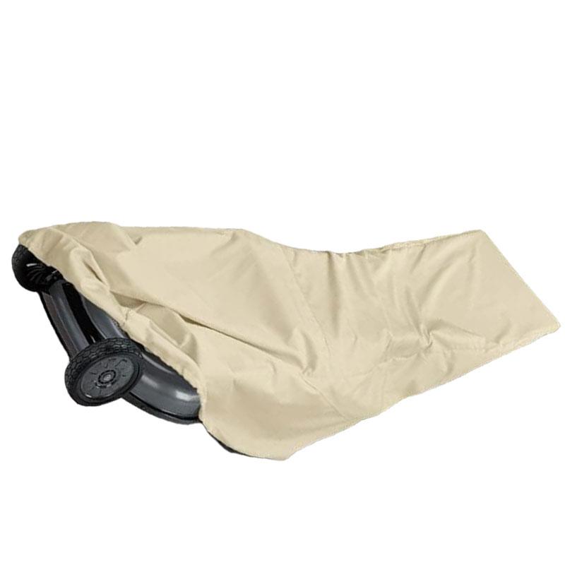 Outdoor Garden Lawn Mower Cover Accessories Beige Color Lawn Mower Cover Oxford Cloth 8*23*50 Inches Protect Covers