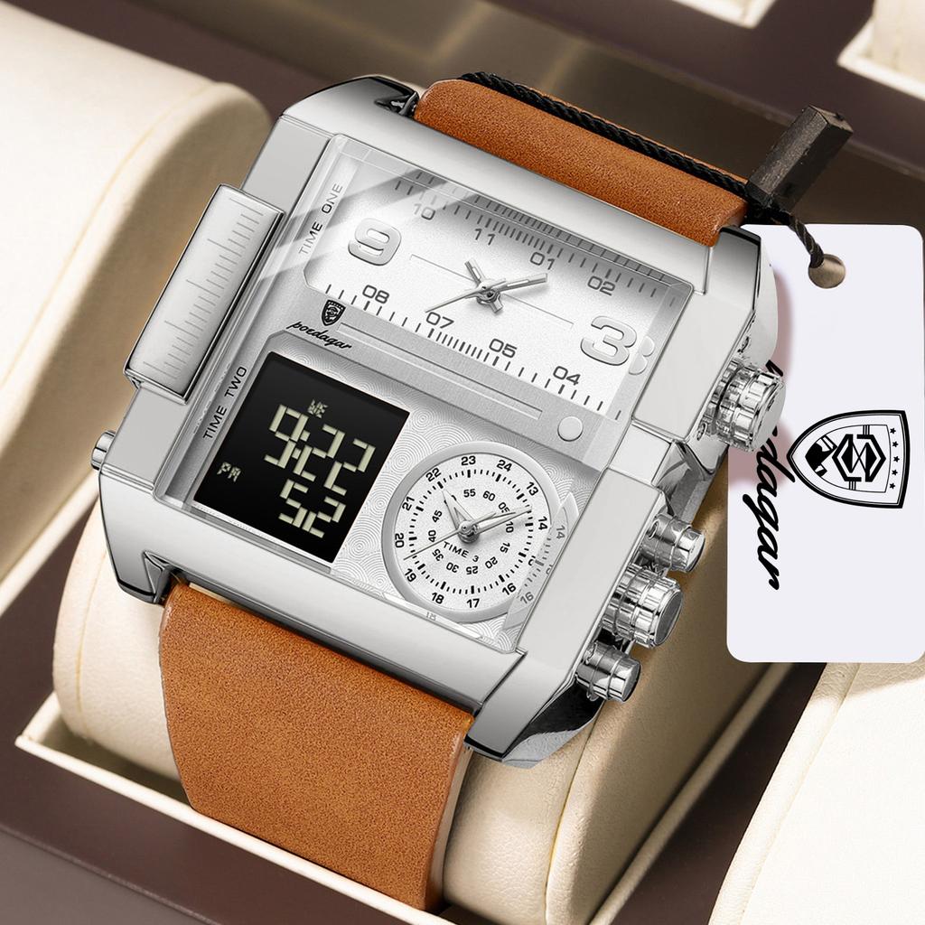 POEDAGAR Fashion Sports Digital Male Wristwatch Date Week Waterproof Luminous Casual Clock Electronic Quartz Watches