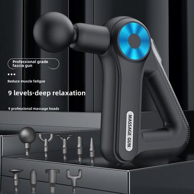 Elektrische driehoekige fascia-massagepistool voor spierontspanning en fitness