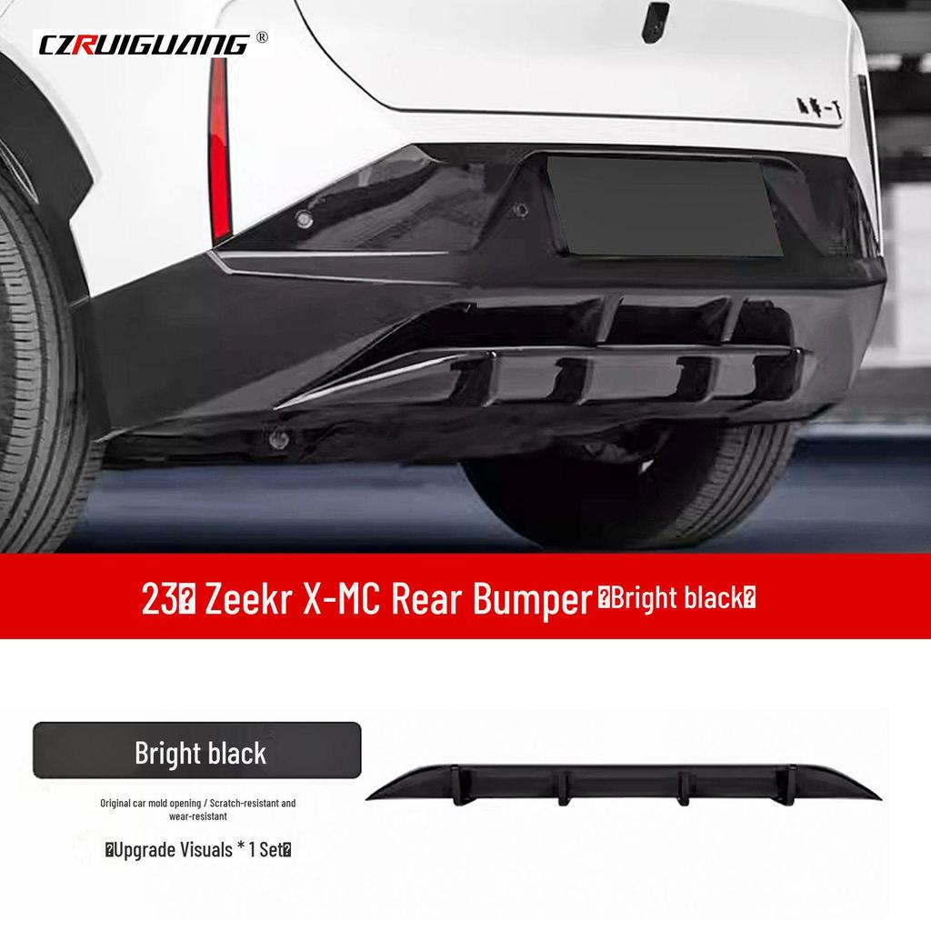 Zeekr X-MC 23 Body Kit: Front & Rear Splitters, Spoilers, Side Skirts, and Bumper Enhancements.