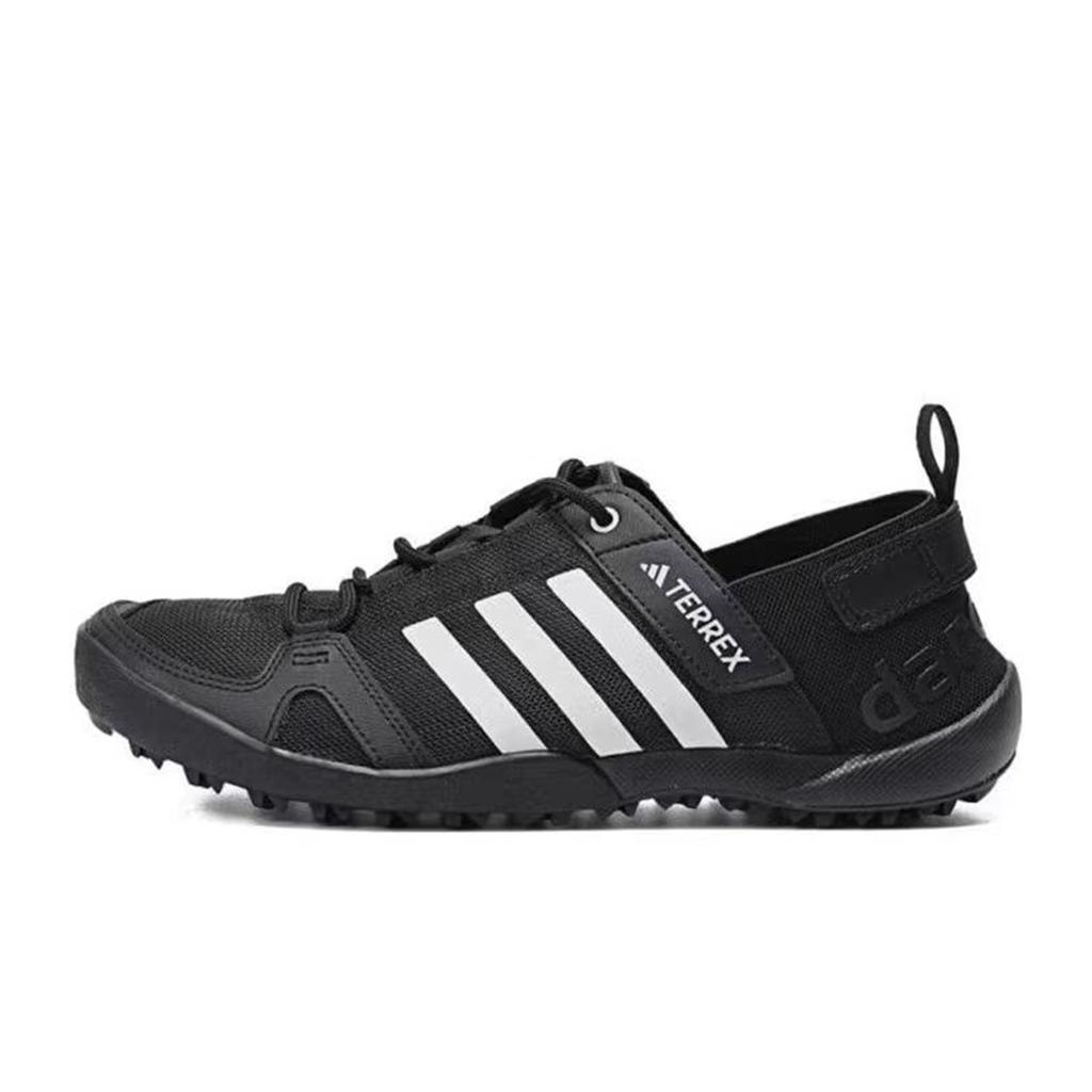 adidas Terrex Daroga Fabric Hand Drawn Graffiti Abrasion Resistant, Breathable, Lightweight Low Top Hiking Shoes Men's HP8636(Team2105)
