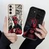 Marvel Deadpool pouzdro pro Samsung Galaxy A23 A12 A36 A33 A16 A26 A22 A32 A34 A56 A24 A13 A14 Měkký kryt