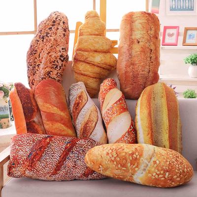 Simulated Bread Throw Pillow Personalized Creative Cream Bread Funny Throw Pillow Cushion Spoof Strange Birthday Gift Girl