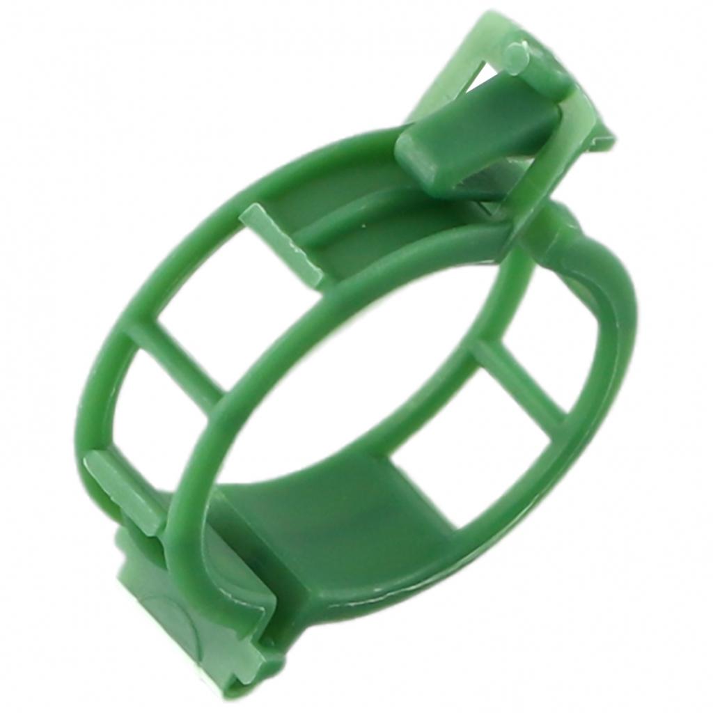 Für Pflanzenunterstützung Rebenclip Garten Gewächshausteile Kunststoff