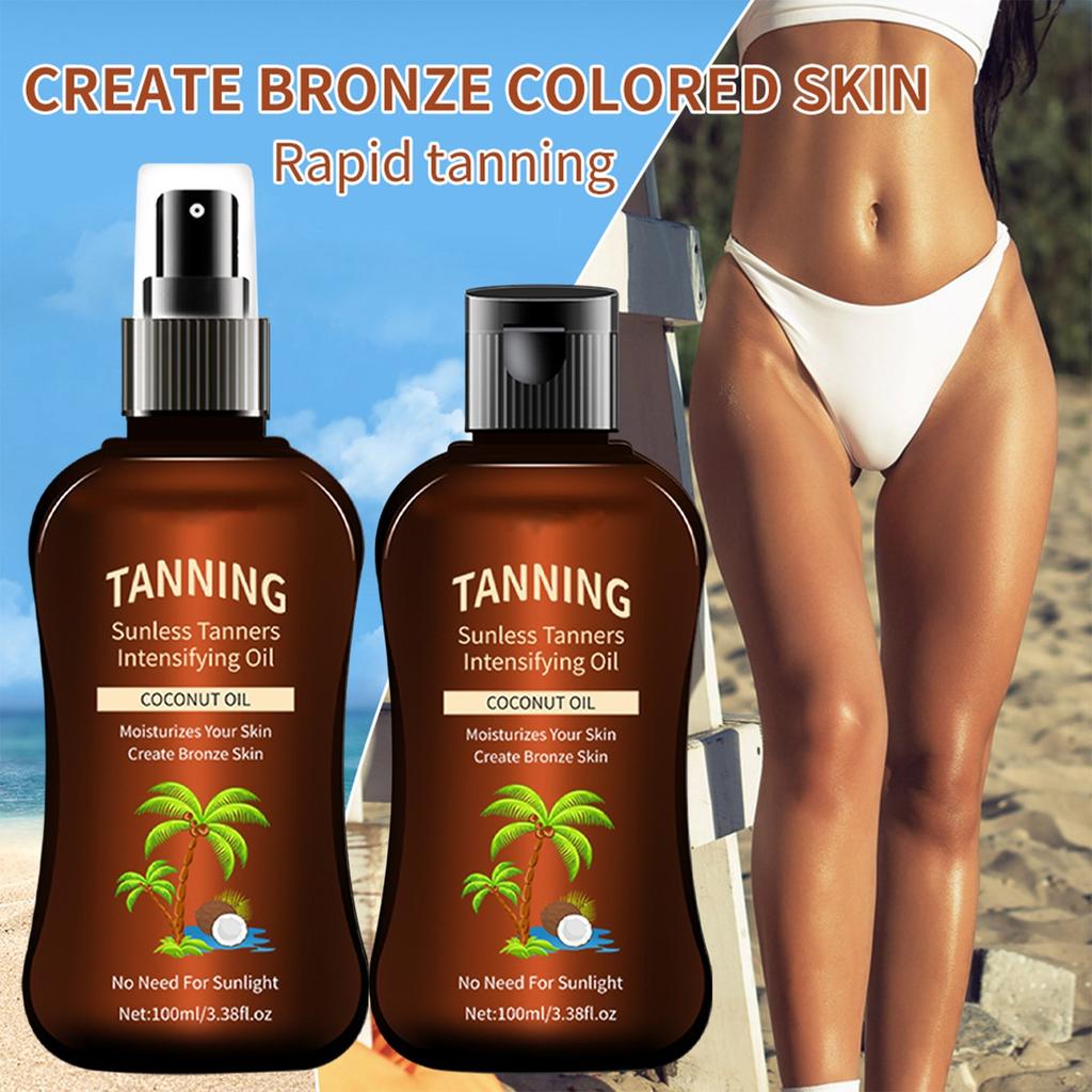 Tanning Spray Facial Tanning Micro Spray Refreshing Non-greasy  100ml