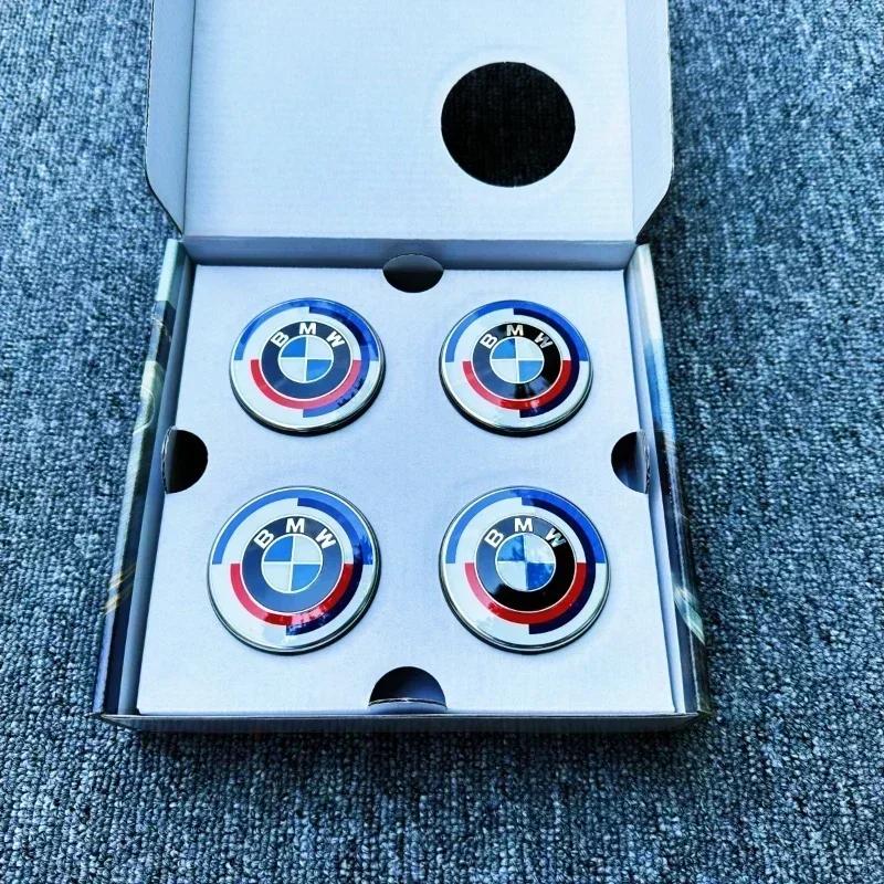 Nové 4 ks 56mm 68mm Plovoucí středové krytky kol Pro BMW G11 G12 G30 G31 G32 G38 G01 G08 G02 G05 F45 F46 F52 F48 F49 F39 Auto Ac