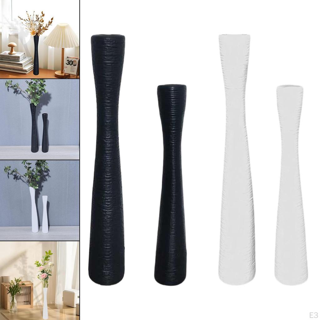Flower Vase Decorative Art Simple Table Centerpiece Floral Container Arrangement for