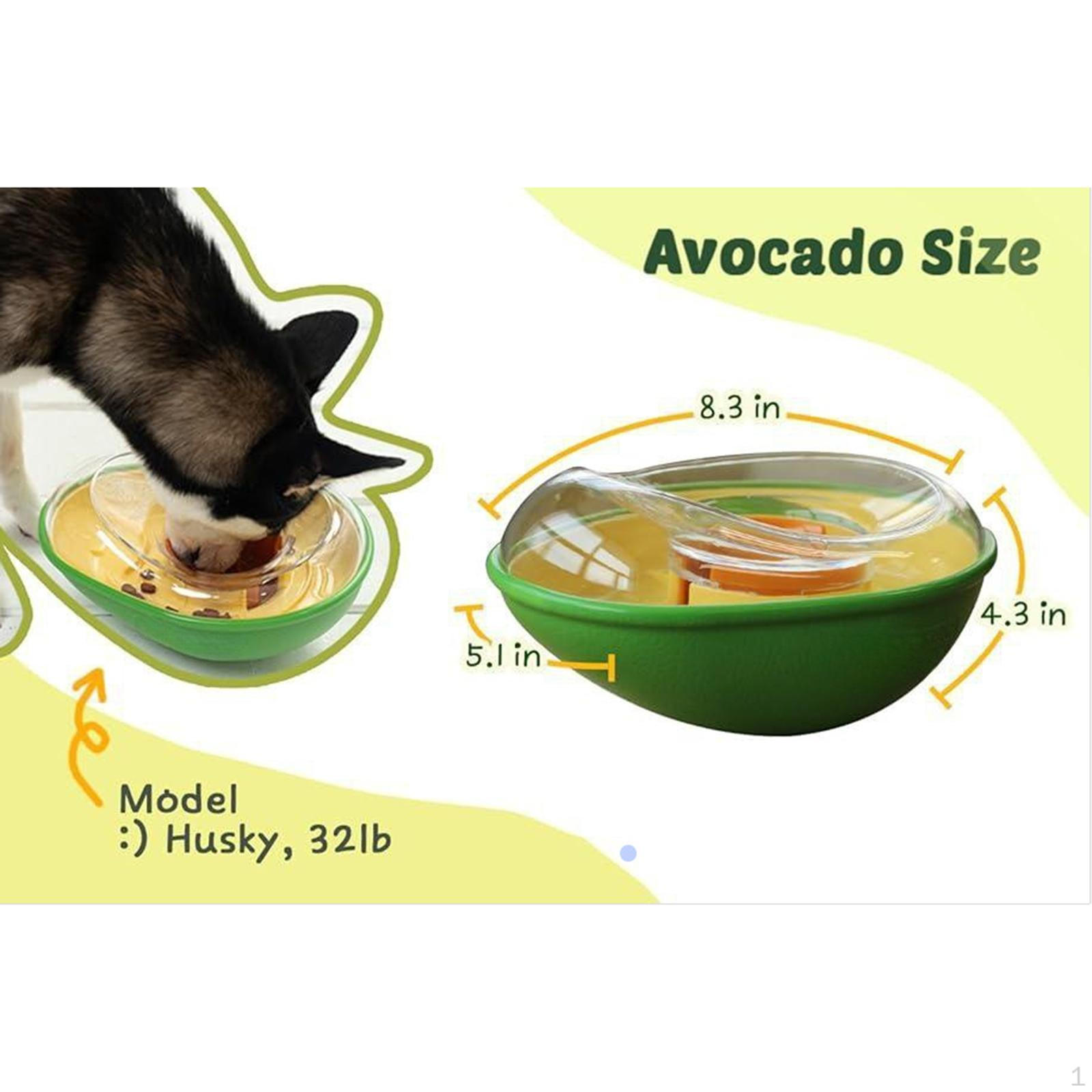 

Dog Treat Dispenser Wobble Bowl Interactive Portable Adjustable Opening Slow Feeder Food