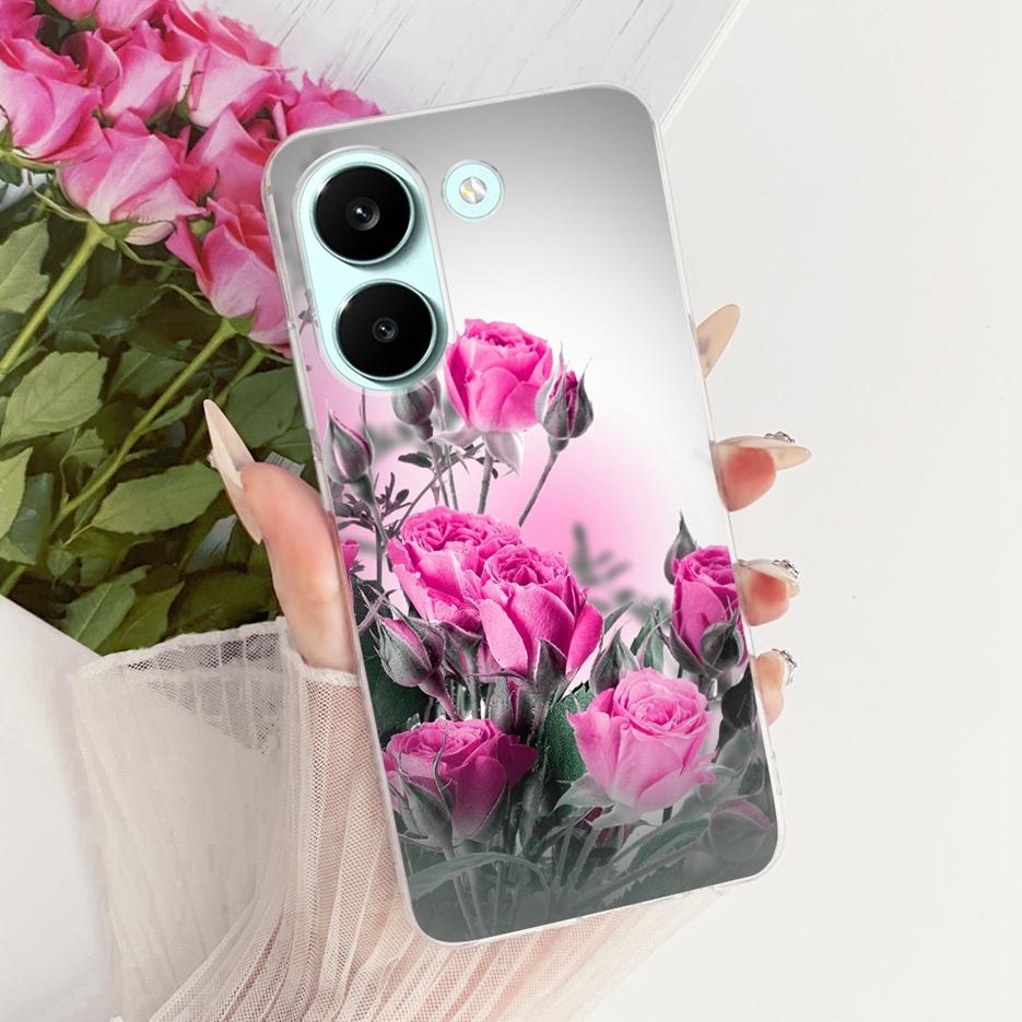 For Xiaomi Poco X8 Pro 5G Case Cute Cat Peacock Painted Cover Soft Slim Phone Case For Xiaomi Poco X8 Pro Max PocoX8 Pro 5G Bags
