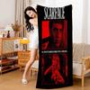 Classic Film S-Scarface Bath Towel Microfiber Soft Water Absorbing Breathable For Girl Kids Decorative Cartoon Beach Towel