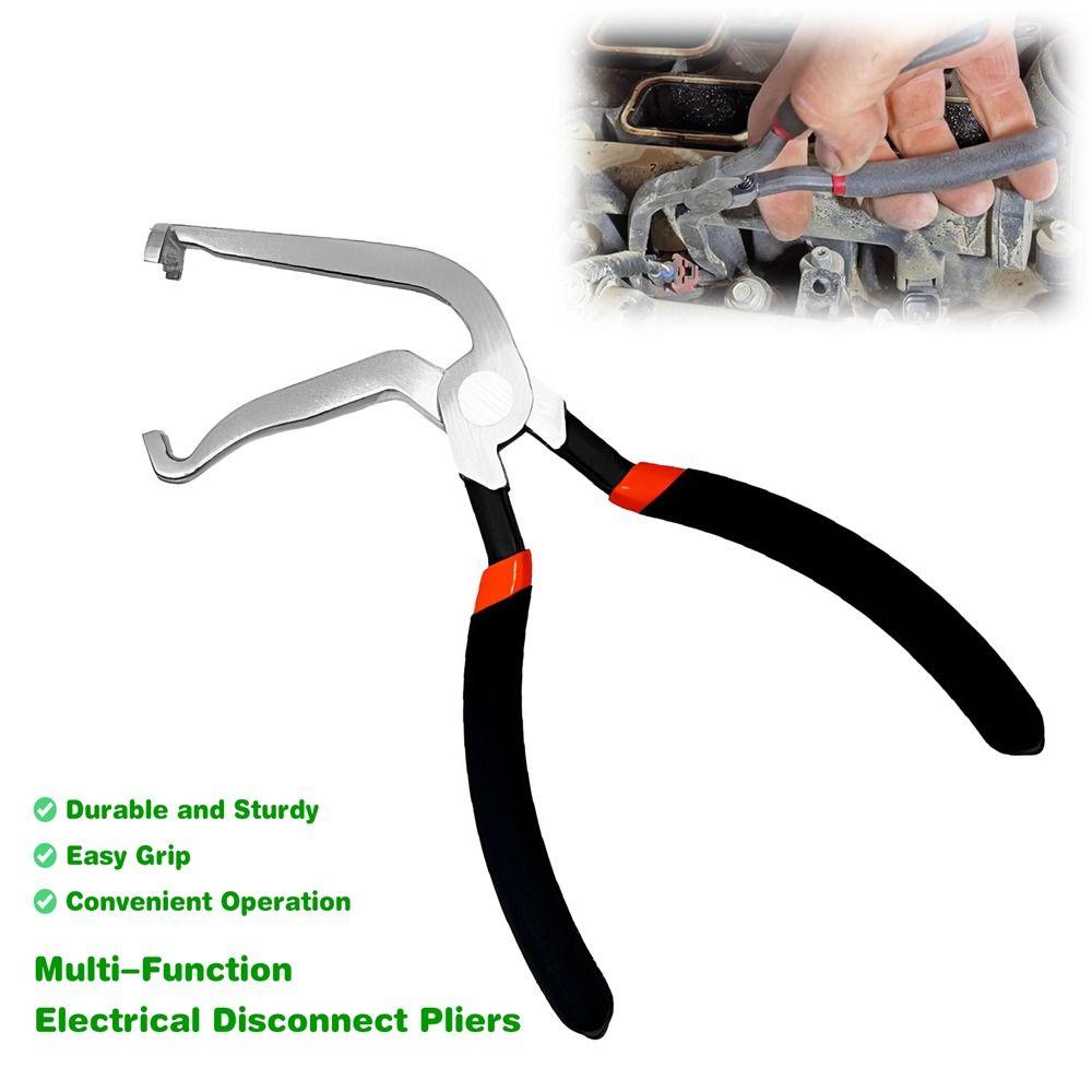 

Upgrade 60 Degree Fuel Line Pliers Automotive Electrical Plug Fuel Line Disconnect Tools for Car