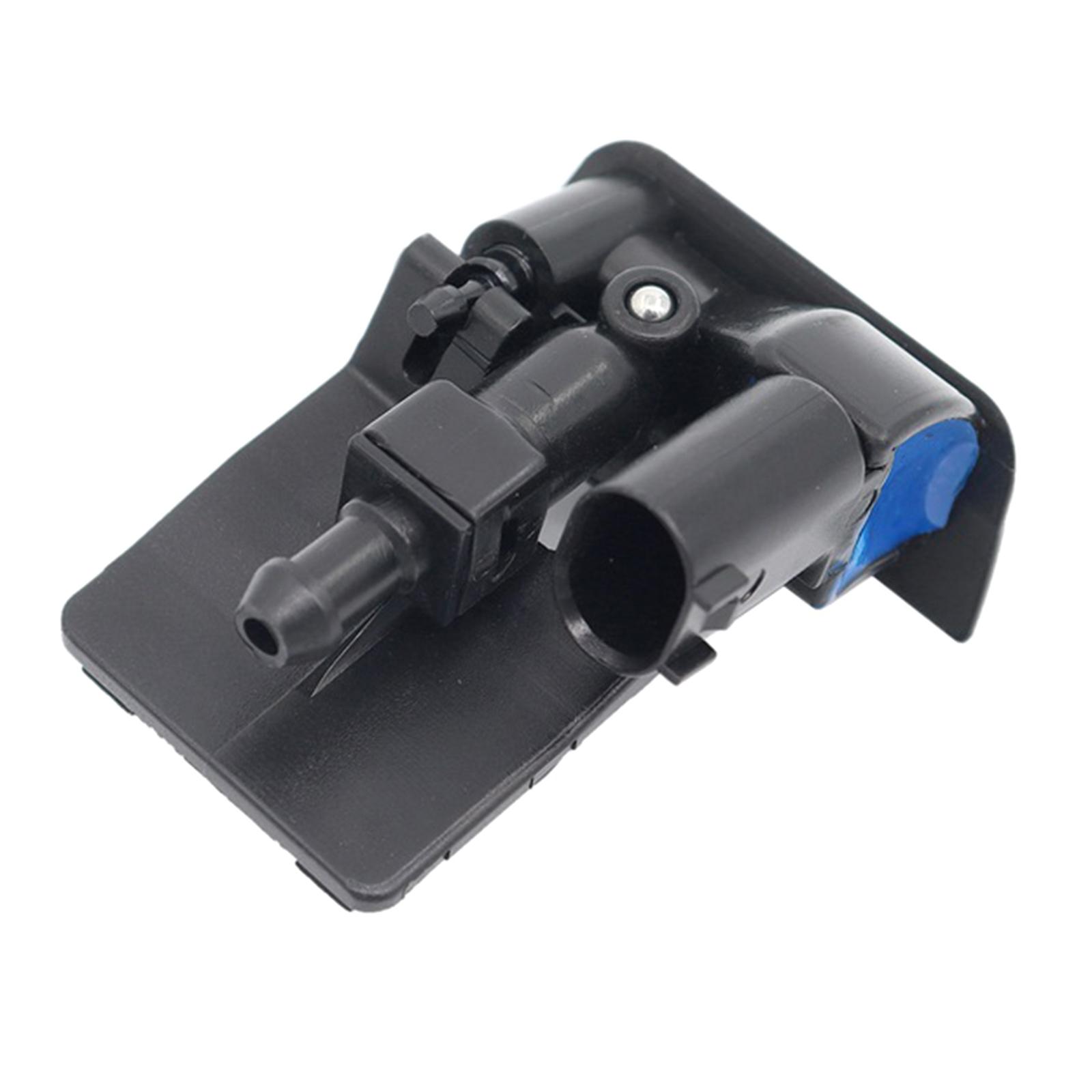 

Прочный распылитель омывателя лобового стекла, простая замена, точный распылитель омывателя лобового стекла 61667183343, прочный для переднего капота 1