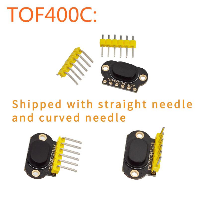 TOF050C 200C 400C Laser Ranging Sensor Module TOF Time-of-flight Distance IIC Output for Arduino VL6180 VL53L0X VL53L1X