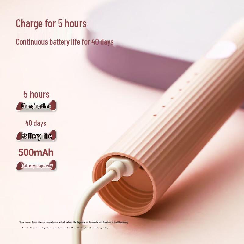NEMASU Adult Sonic Electric Toothbrush CN plug (adapter included)