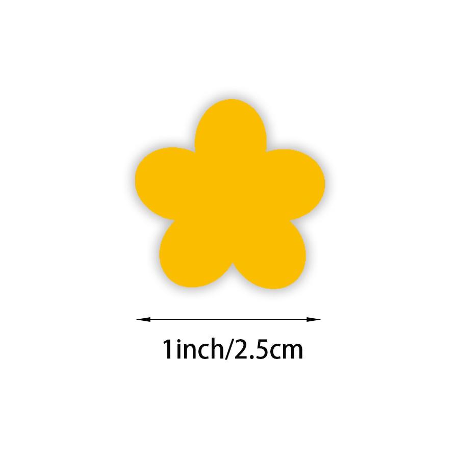 Heart-Shaped Love Stickers - 500 Self-Adhesive Labels per Roll