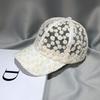 Hatt dame sommer tynn mesh pustende baseballcaps solskjerm solhatt liten frisk krysantemumhatt tide