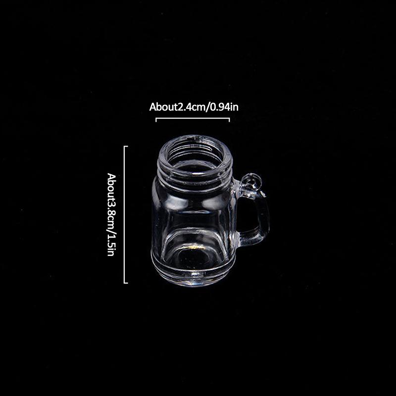 Symulacja Miniaturowy Kubek do Napoju Herbata Mleczna Dzieci Udają Zabawę Kubek do Napoju Rekwizyty Dekoracje Ozdoby Domku dla Lalek Zabawka Akcesorium DIY Prezenty