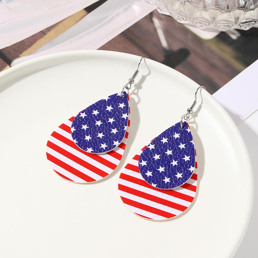 Earrings Leaf Earrings Gold Simple Double Layer Hollowed Out Leaf Earrings Vintage Double Layer Teardrop Straw Large Circle Women's Earrings