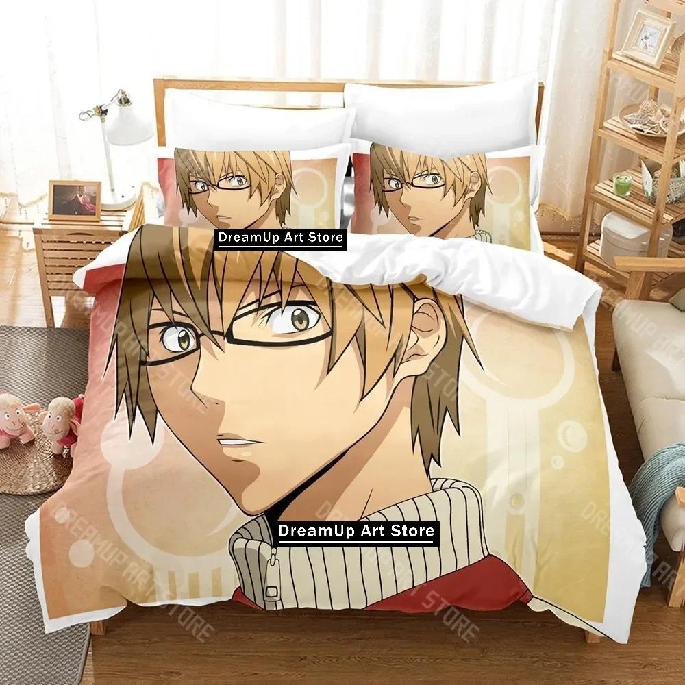 3D Print Bakuman Bedding Set Single Twin Full Queen King Size Bed Set Adult Kid Bedroom Duvetcover Sets 3D Print Anime Bed Sheet
