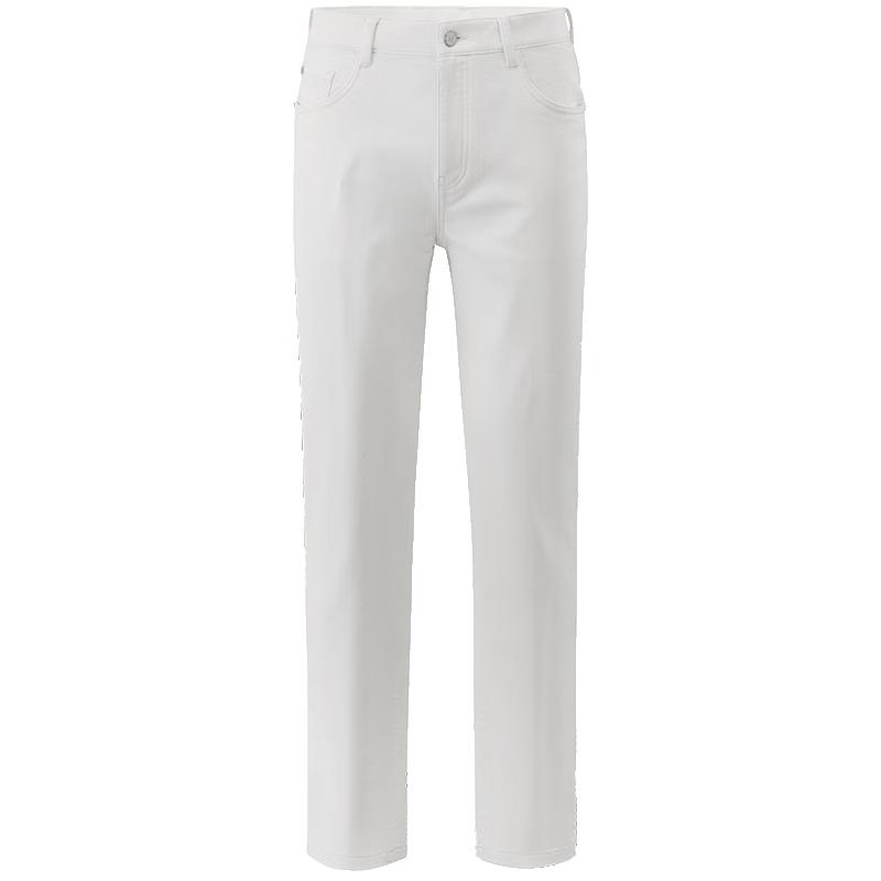 Giovanni Valentino Men's Brushed Straight-Leg Stretch Jeans