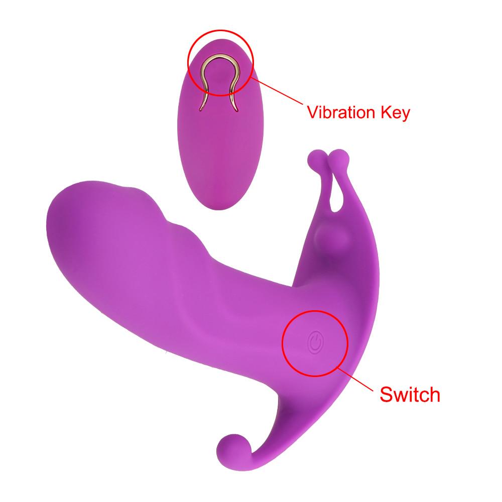 Wearable Panties Vibrator Dildo Sex Toys for Women 10 Speed Adult Products Wireless Remote Control Clitoris Stimulator