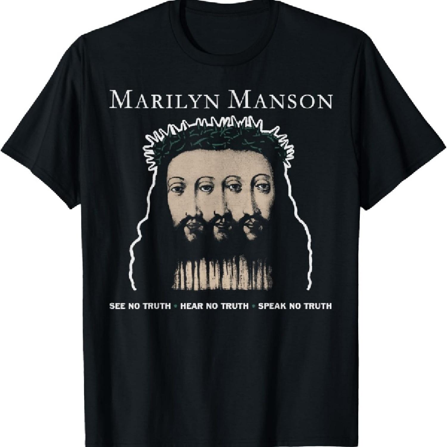 

Marilyn Manson – Tripple Jesus T-Shirt XXXXXL чёрный