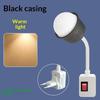 Plug In LED Night Light with Manual Switch Energy Saving Soft Eye Care Lamp for Bedroom Bedside Lighting