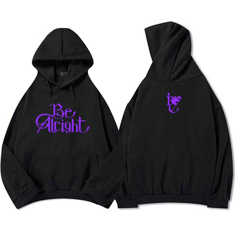 Alright EP Hoodies Letter Graphic Printing Sweatshirt Long Sleeve Fashion Korean Band Pullovers Men Women Clothing