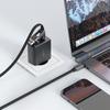 Cable USB-C - USB-A / USB-C 480Mb/s 3A 1.2m - black