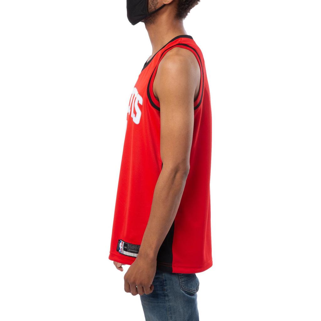 Nike NBA Houston Rockets James Harden #13 Fan Edition Breathable Reflective Basketball Jersey 2020 Season Graduation Men Tops Red CW3666-665