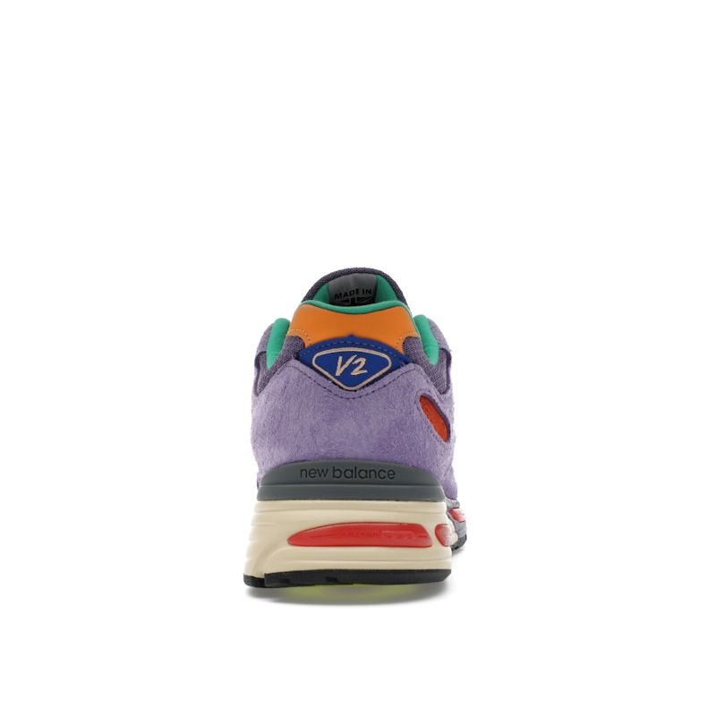 Salehe Bembury X New Balance 991v2 Made In England Colors Be The Palette Unisex Sneakers Purple Purple-Heart Mulled-Grape U991SB2