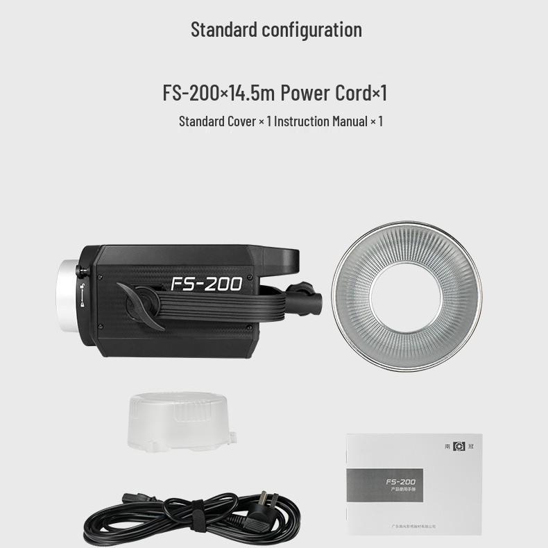 FS200 LED Soft Light Kit for Professional Live Streaming and Filming
