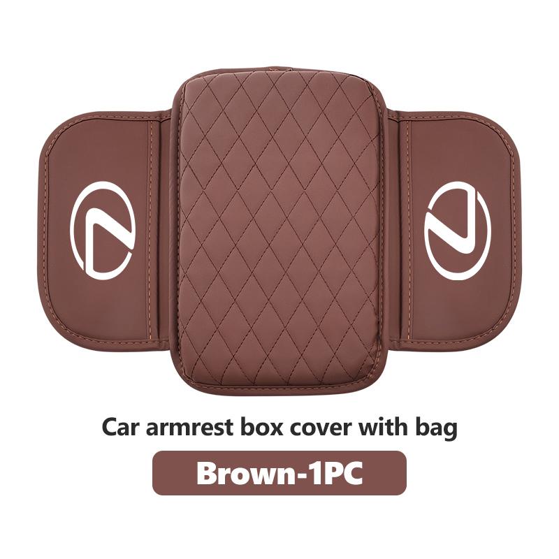 Car Armrest Box Pad Auto Protective Armrest Mat Storage Bag Interior Accessory For Lexus RX350 IS250 CT200h ES250 ES300h NX300hKP2