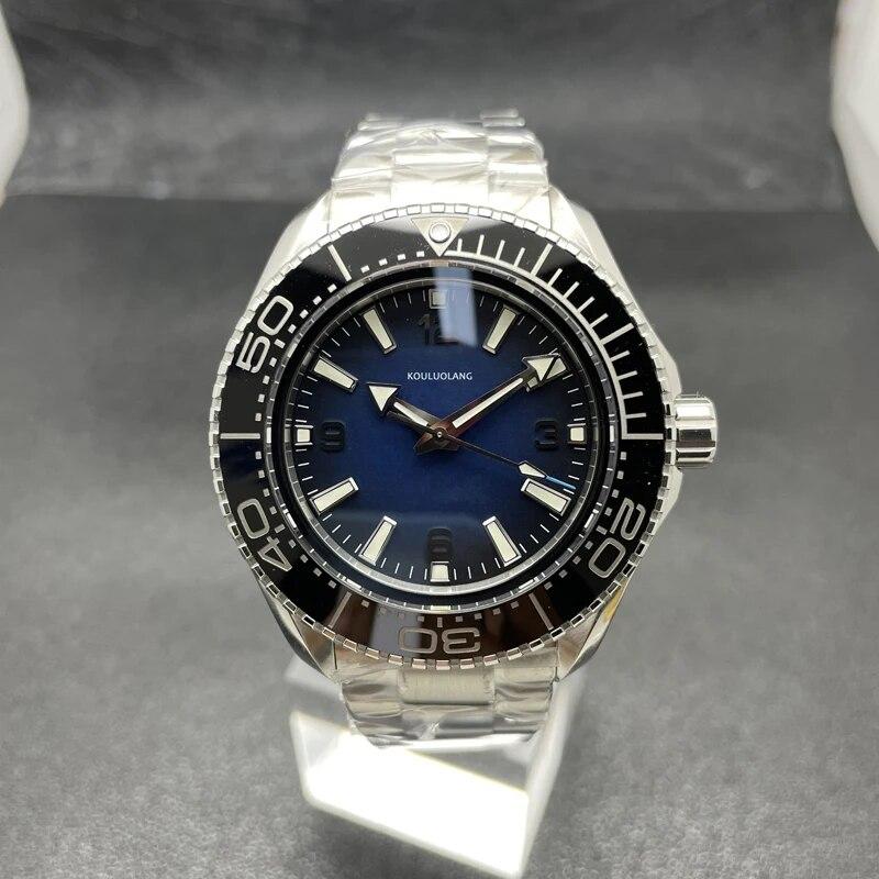 

Мужские механические автоматические часы диаметром 45,5 мм, калибр 891*, поворотный безель 120, сапфировое стекло, эластичный водонепроницаемый ремешок