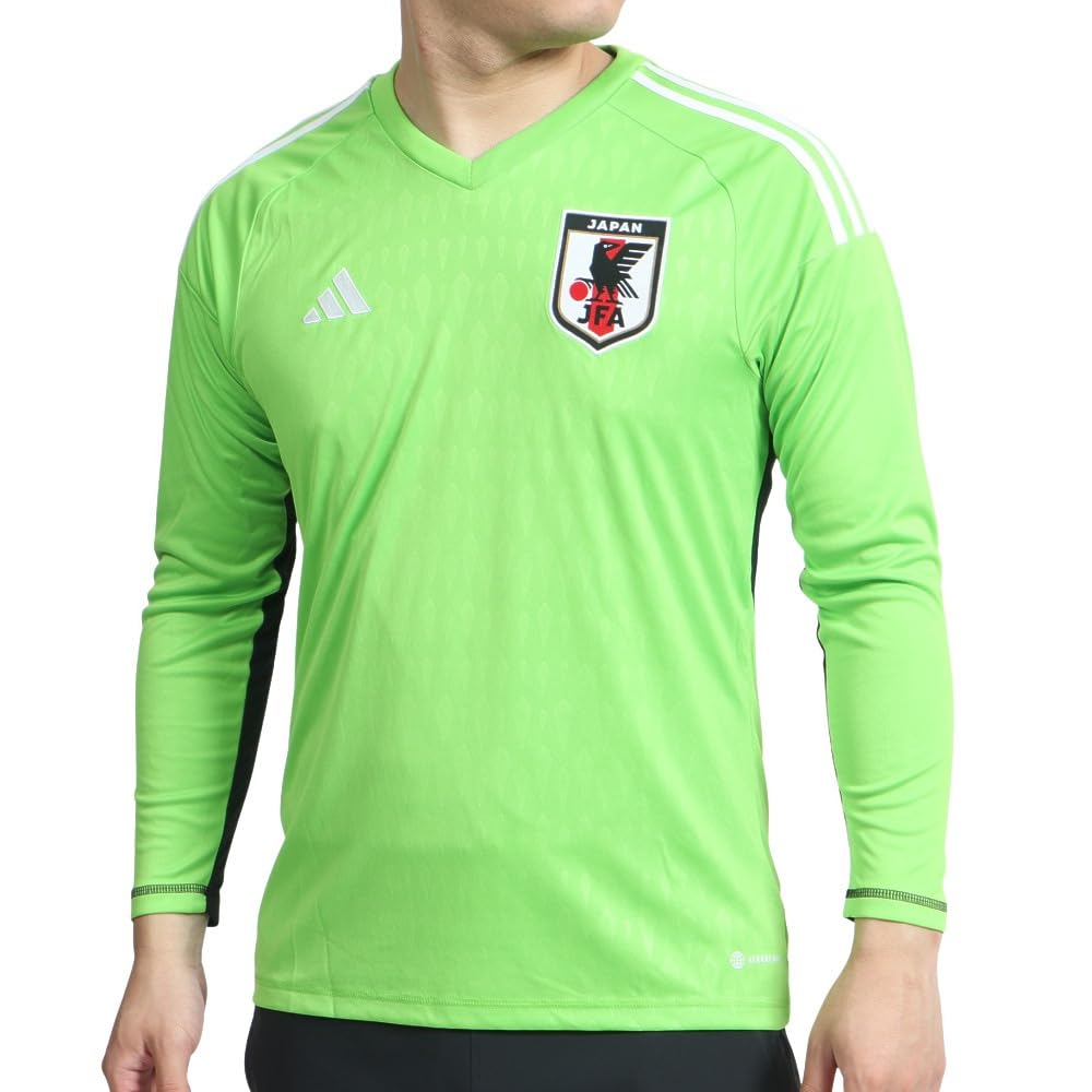 

Soccer Long Sleeve Uniform Japan National Team 2022 First Goalkeeper Replica WL940 Team Green M [Adidas] Men s Semi-Solar (HC6296)